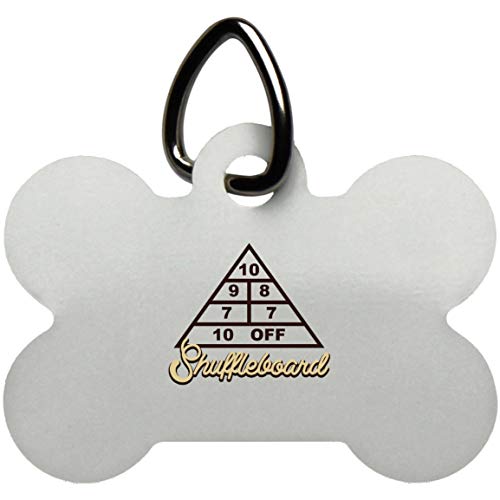 Osborna Arrt Floor Ground Or Deck Shuffleboard Dog Bone Pet Tag