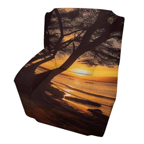 Housse de canapé inclinable extensible et housse de fauteuil pour animal