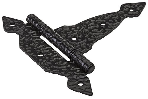 National Hardware N109-010 SpearT-hingeBlk