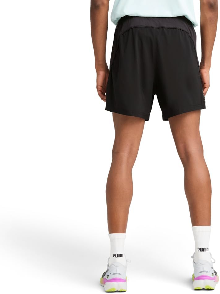PUMA Mens Run Velocity 5 Inch Shorts Casual Bottoms Casual