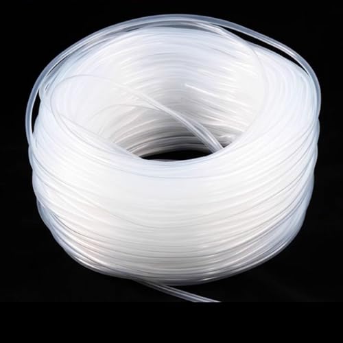 COYOUCO 32.8Ft Food Grade Silicone Hose for Home Brewing, Beer Lines, Wine Making, Aquaculture,6mm*8mm