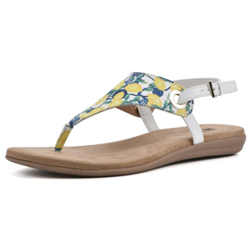 Image of WHITE MOUNTAIN Women's London Flat Sandal