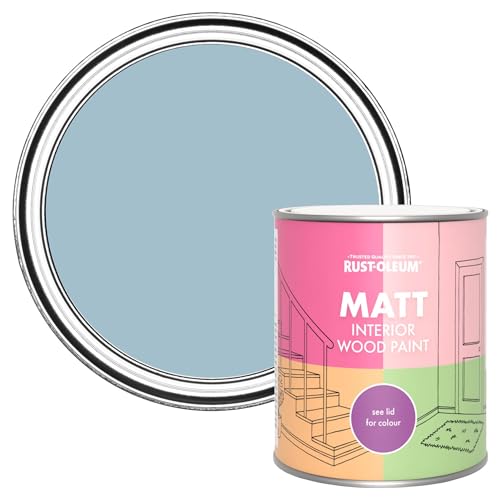 Rust-Oleum Blue Interior Wood Paint in Matt Finish - Nan's Best China 750ml