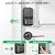 Fingerprint Door Lock with 2 Lever Handles - Keyless Entry Smart Deadbolt,Electronic Keypad Lock with Auto Lock,Bluetooth,APP Control,Digital Code,Password,Key,Front Door Handle Set,Easy Installation
