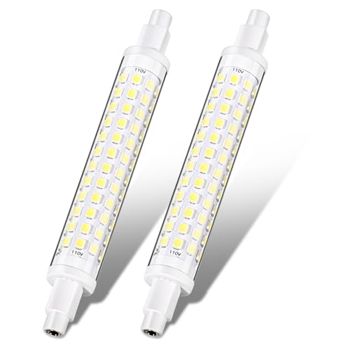Honoson 2 Pcs R7S LED Bulb 100W Halogen Replacement Bulbs Globe Dimmable T3 J Type Light for Work...