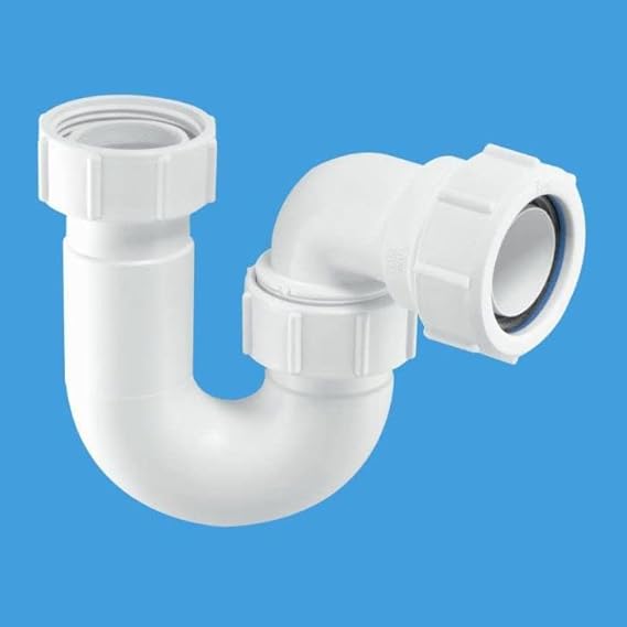 McAlpine Tubular Swivel 50mm Water Seal P Trap MCALPINEBT4 Amazon.co