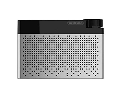 Haut-parleur sans fil Bluetooth gris avec radio FM intégrée