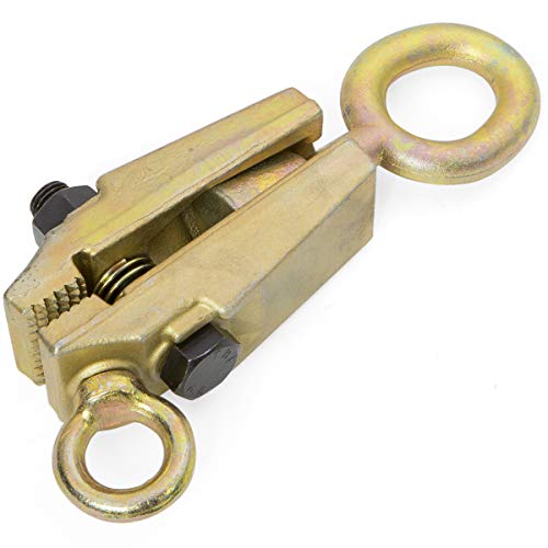 Xtremepowerus 5 Ton 2 Way Auto Body Clamp For Top & Straight Repair Tool Kit, Self-Tightening Frame Pull Clamp Grips #TOP2