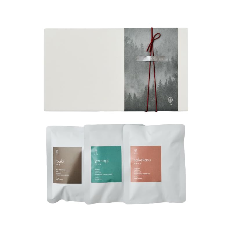 Amazon | nifu natural bath bag [3種ギフトボックス] 入浴剤 女性