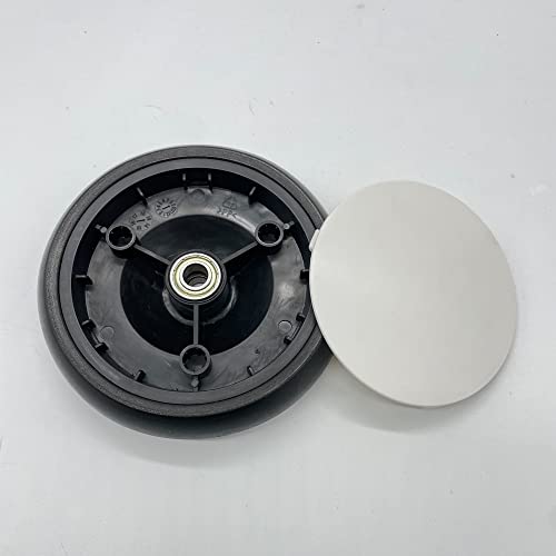 image for AICTIMO Stroller Replacement Rubber Wheels Front and Rear Wheel Stroll