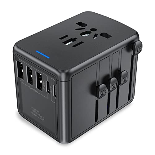 Adaptador Enchufe De Viaje 35W Universal