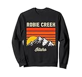 Fiers et forts Idaho, souvenir de Robie Creek et design ville. Robie Creek Hometown Pride pour hommes, femmes, garçons et filles. Villes américaines et états américains. Vacances en famille.