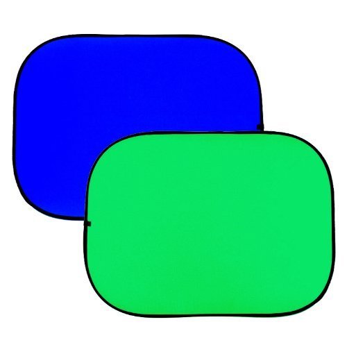 Fancierstudio 2 In 1 Chromakey Green Screen Chromakey Blue Screen Collapsible Backdrop Collapsible Reversible Background 5'X7' Chroma-Key Blue/Green By Fancierstudio Re2010 Bg #TOP3