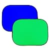 Fancierstudio 2 in 1 Chromakey Green Screen Chromakey Blue Screen Collapsible Backdrop Collapsible Reversible Background 5'x7' Chroma-Key Blue/Green By Fancierstudio RE2010 BG