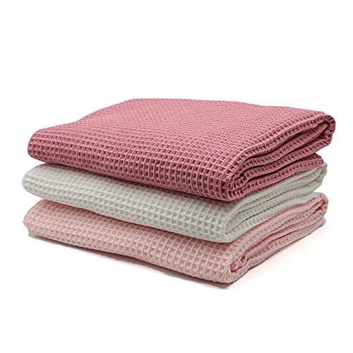 Tissu gaufré absorbant VmG-Store 100% coton pour peaux sensibles et accessoires bébé