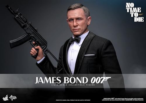 Hot Toys 007: No Time to Die Bond 007 1/6 Scale 12" Collectible Figure