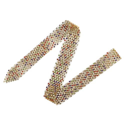 NOLITOY Fashionable Sequin Dance Clip Glitter Rhinestone Bow Tie Versatile for Parties Performances