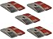 Sendt Adhesive Plates 5 Pack For use with tablets and other devices without a Kensington compatible slot