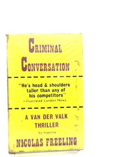 CRIMINAL CONVERSATION B0000CMN15 Book Cover