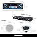 Home Audio System Kit - 2000 W Bluetooth Amplifier w/ 10 Qty of 5.25