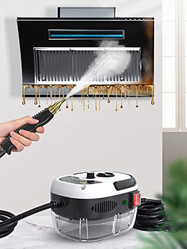 Jieotwice High Pressure Steam Cleaner For Home Kitchen Carpet Sofa Commercial Car Portable 2500W Powerful Cleaning Machine 3Bar 110V (Red) #TOP3