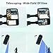 MOTOOS Towing Mirrors Replacement for 1999-2007 Ford F250 F350 F450 F550 Super Duty Pickup Truck Power Heated Manual Telescoping Smoke Turn Signal Arrow Driver Passenger Side Rear View Tow Mirrors