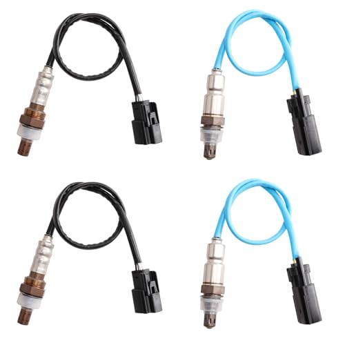 HTMXJA 4Pcs Upstream and Downstream Oxygen O2 Sensor for Edge 3.7L 3.5L 11-14 Explorer 3.5L 11-15 F-150 3.7L 11-14 Escape 3.0L 10-12 Fusion 3.0L 10-12 CX-9 3.7L 11-15 .OE#234-5038 234-4490