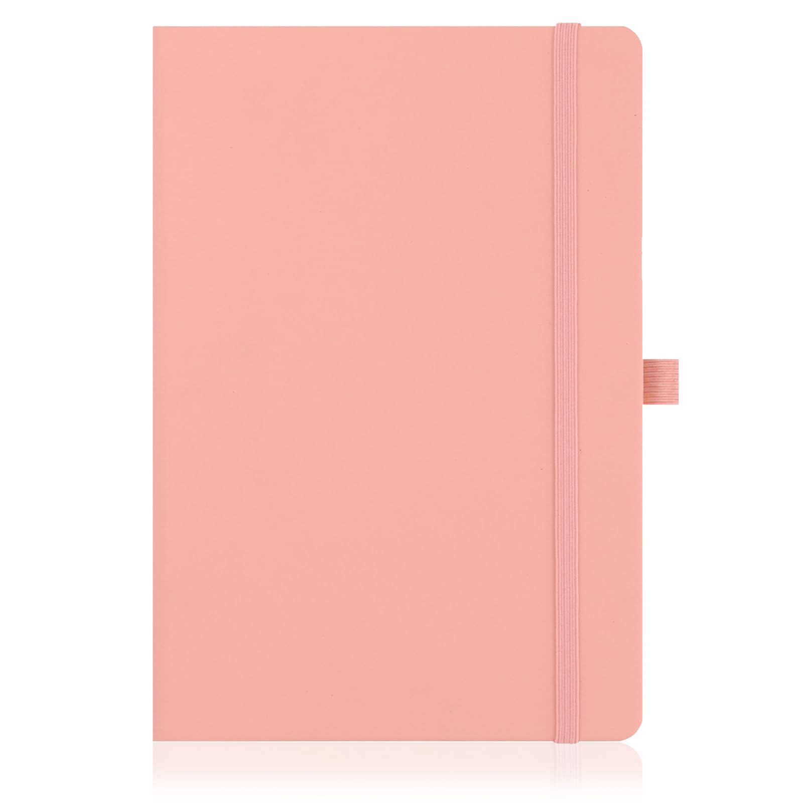 A5 Lined Notebook, A5 Notebook PU Hard Cover Lined Journal 14.5cm × 21.2cm