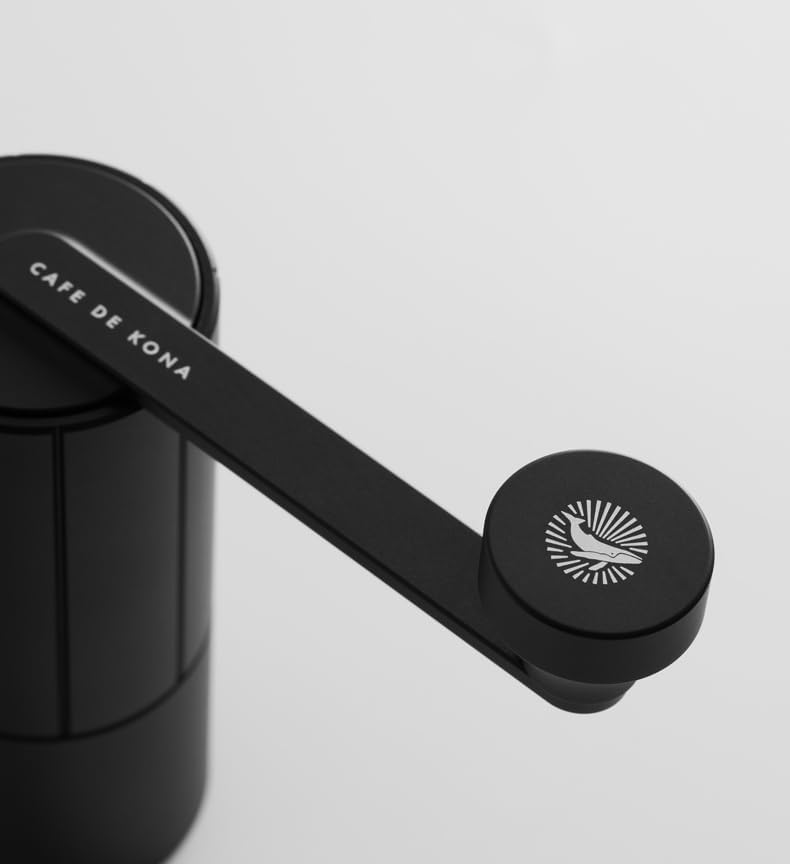 Miniatura 2 de CAFEDEKONA M3 - Molinillo de café manual de alta calidad, acero inoxidable con rebabas cónicas, molinillo de mano ajustable portátil para
