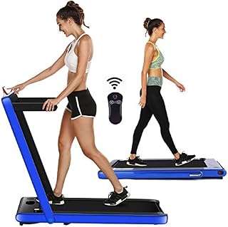 OppsDecor Under Desk Treadmill for Home Folding Electric Treadmill Walking Running Machine Pad