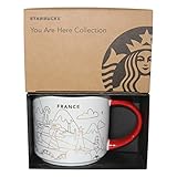 Starbucks Frankreich France Mug YAH You Are here Collection Winter Collection - 14 FL oz / 414 ml