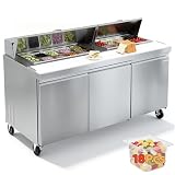 BODEGA 72 inch Prep Table