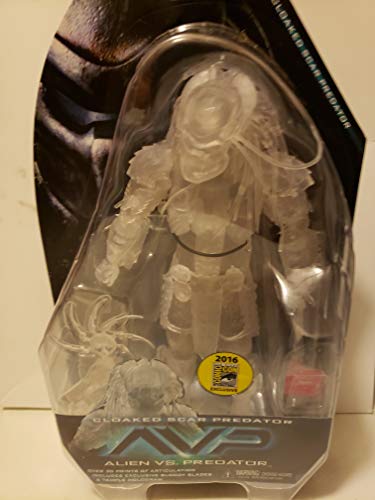 NECA Alien vs. Predator AVP Cloaked Scar Predator SDCC Exclusive 2016