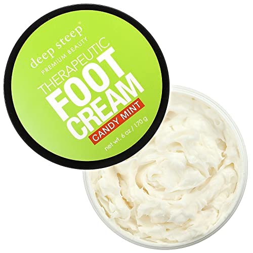 Deep Steep Candy Mint Foot Cream, 6 Oz #TOP2