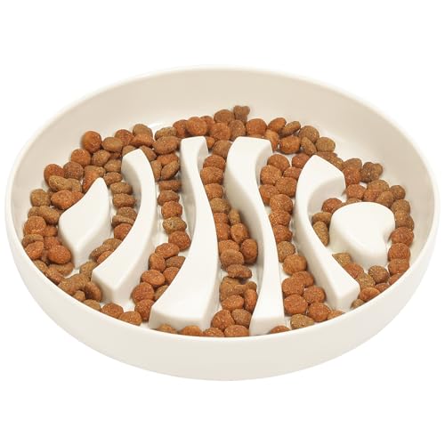 IDOGCHEW Anti Schling Napf für Katzen - Gesundheitsförderndes Design mit Rutschfestem Boden, Ultra-Dauerhaft & Leicht zu Reinigen, Ideal für Alle...