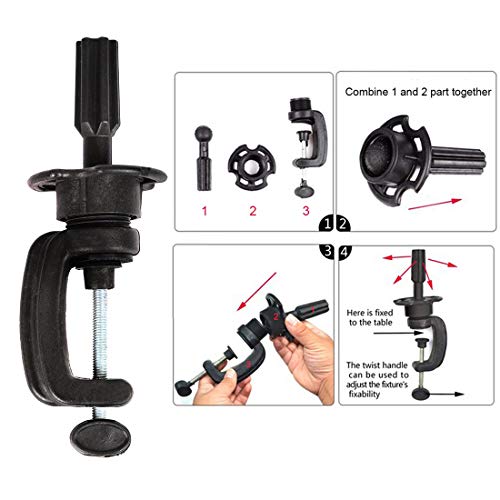 Mannequin Kopf 100% Echthaar Afro Cosmetology Haar Mannequin Kopf afrikanischer Amerikanischer Übungskopf Mannequin Styling Haar Haare schneiden Flechten für Friseur, schwarz