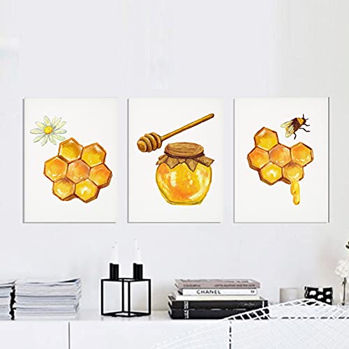 Affiche naturelle insectes vintage chinois et diagramme abeille pour decoration murale salon