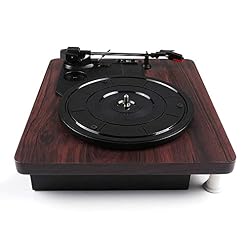 Tourne-Disque Antique Gramophone Disque Vinyle Audio RCA R/L 3,5 Mm Sortie USB DC 5 V Couleur Bois, Peut Lire des Disques Vinyles 7/10/12 Pouces, Vitesse du Plateau Tournant 33/45/78 Enregistreur de - Les Beatles, Paul McCartney, John Lennon, RIngo Starr, George Harrison Tourne-Disque Antique Gramophone Disque Vinyle Audio RCA R/L 3,5 Mm Sortie USB DC 5 V Couleur Bois, Peut Lire des Disques Vinyles 7/10/12 Pouces, Vitesse du Plateau Tournant 33/45/78 Enregistreur de – Image 3