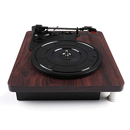 Tourne-Disque Antique Gramophone Disque Vinyle Audio RCA R/L 3,5 Mm Sortie USB DC 5 V Couleur Bois, Peut Lire des Disques Vinyles 7/10/12 Pouces, Vitesse du Plateau Tournant 33/45/78 Enregistreur de - Les Beatles, Paul McCartney, John Lennon, RIngo Starr, George Harrison Tourne-Disque Antique Gramophone Disque Vinyle Audio RCA R/L 3,5 Mm Sortie USB DC 5 V Couleur Bois, Peut Lire des Disques Vinyles 7/10/12 Pouces, Vitesse du Plateau Tournant 33/45/78 Enregistreur de – Image 4