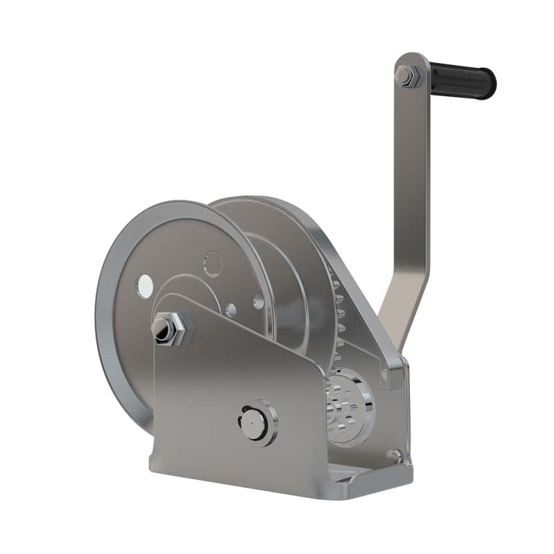 Treuil manuel robuste 1800 LB avec cliquet réglable anti-corrosion
