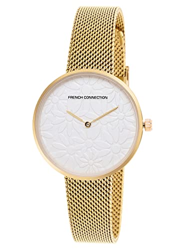 French Connection Analog White Dial Womens Watch-FCN00024F (B0B2K1K4X2) Amazon Price History, Amazon Price Tracker