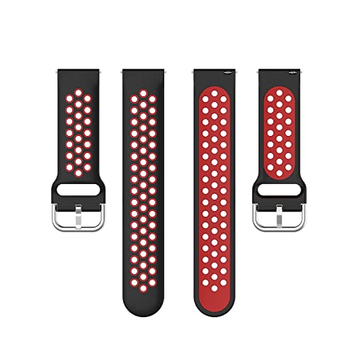 (Only For Itouch Air 40Mm) Soft Silicone Bands Compatible With Itouch Air 3 40Mm/ Itouch Sport/ Sport 3 Smart Watch Wristband, Waterproof Sport Watch Strap Replacement Bracelet For Men/ Women #TOP3