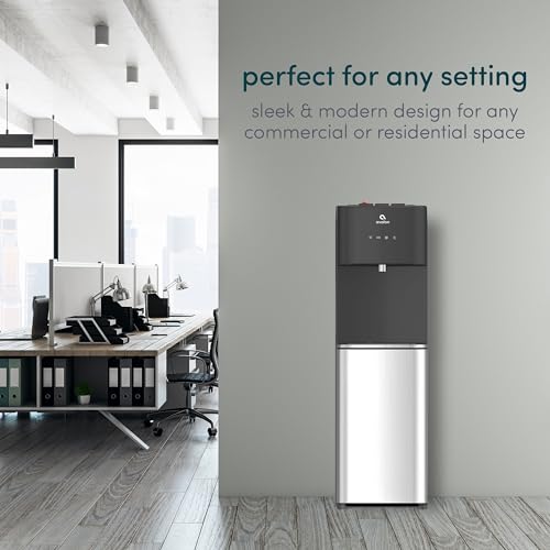 Avalon Bottom Loading Water Cooler Dispenser with BioGuard- 3 Temperature Settings- UL Listed- Bottled - Thumbnail 2