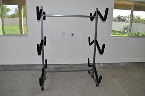 Ajillis 71 Kayak Storage Rack, Gray #TOP1
