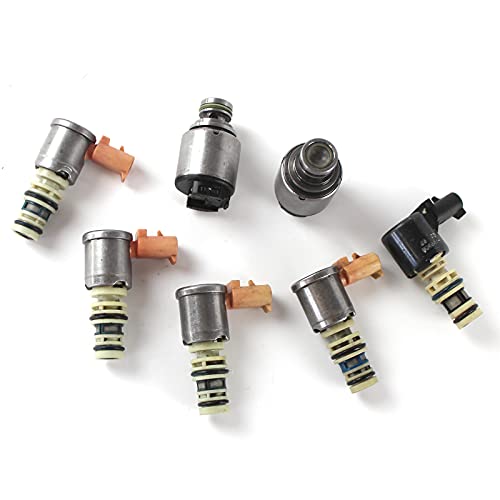 Kessocco 7PCS 5-Speed Transmission Shift Solenoid Kit D116420A 29533074 29533075 29536833 Replacement for 2001-2005 Chevy GM/Duramax 1000/2000 Allison