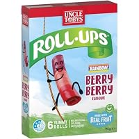 Uncle Toby's Rainbow Berry Roll-Ups 94 g