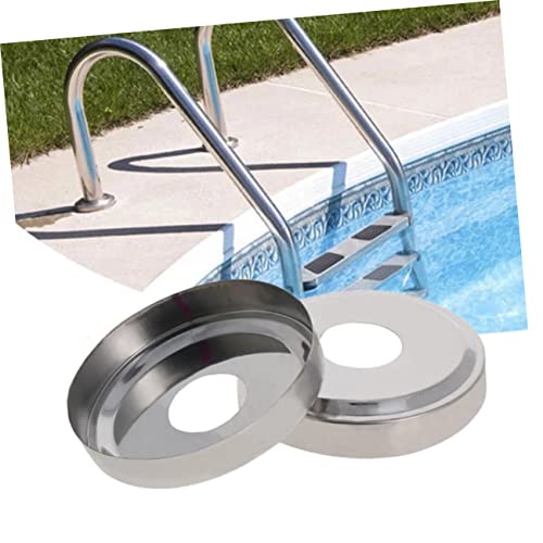 Cubiertas decorativas para escalera de piscina de acero inoxidable miniatura 4