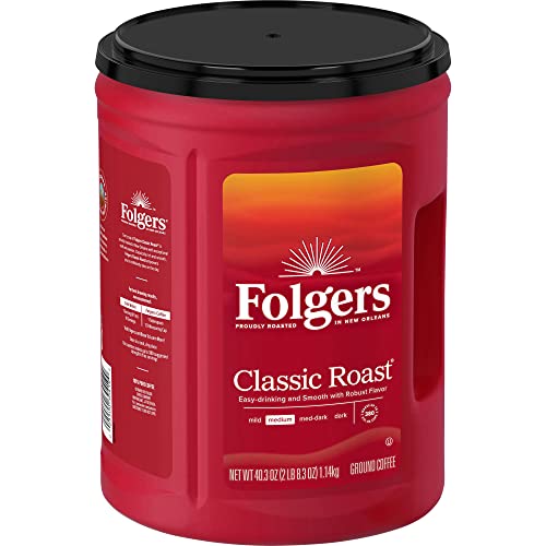 Image of Folgers Classic Roast Coffee, 48-Oz Can