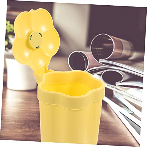 Cabilock Storage Dust Basket Car Garbage Can Slim Trash Can Miniature Trash Can Food Waste Basket Bin Mini Garbage Cans Recycle Can Basket Bedroom Desktop Trash Can Office Table Trash Can #TOP6