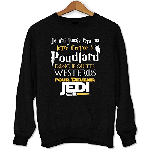 Closset Jedi | Westeros | Poudlard | Sweat Unisexe Humour Geek M